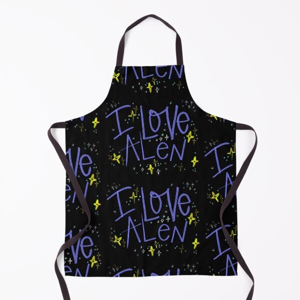 Item preview, I LOVE ALEN NAME PURPLE designed and sold by GIVENGRACE.ART.