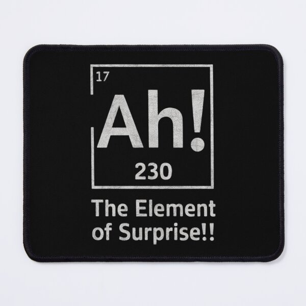 Item preview, Chemical element of surprise - 'Ah!' designed and sold by 123ks.