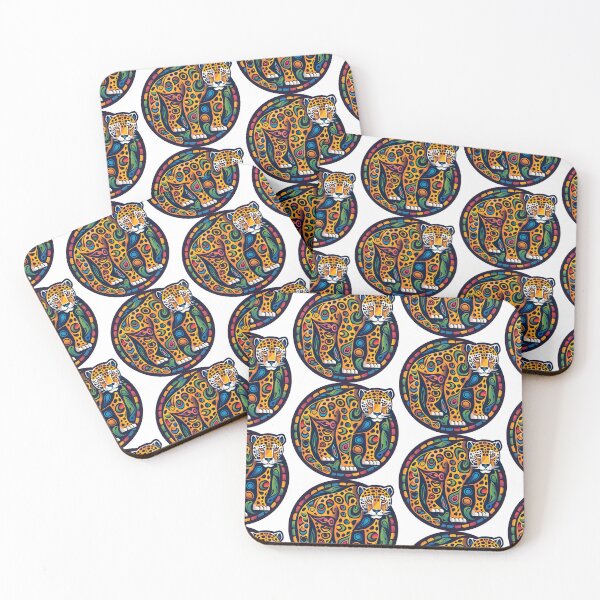 Item preview, Jungle Majesty: Tribal Jaguar Spirit designed and sold by Ignorant-Artist.