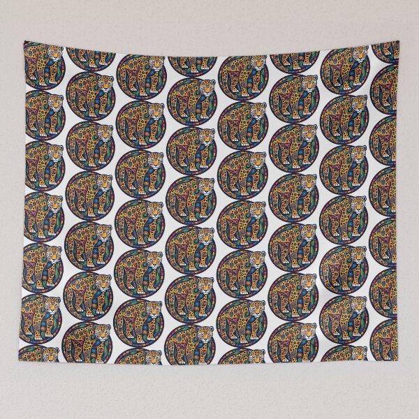 Item preview, Jungle Majesty: Tribal Jaguar Spirit designed and sold by Ignorant-Artist.