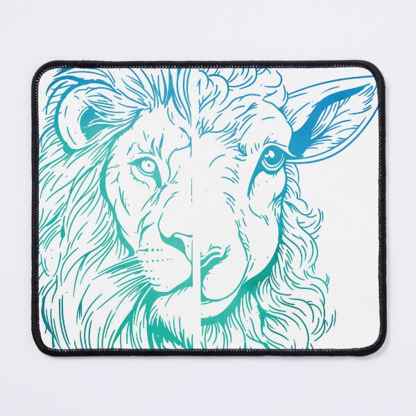 Item preview, Lion and Lamb designed and sold by Motivburg.