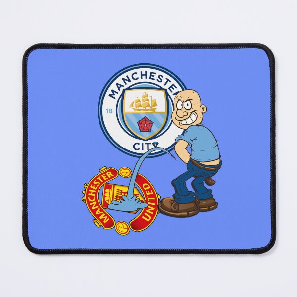 Item preview, Man City hate Man Utd Football Artwork designed and sold by SquadDesign.