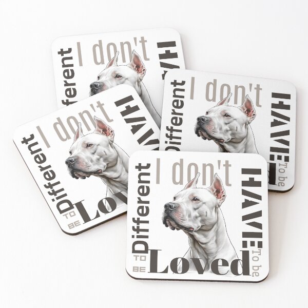 Item preview, Dogo Argentino portre II. | Being loved designed and sold by Twinmommy Store.