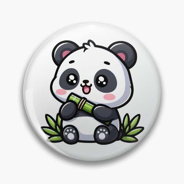 Item preview, Panda with Bamboo designed and sold by Delidream.