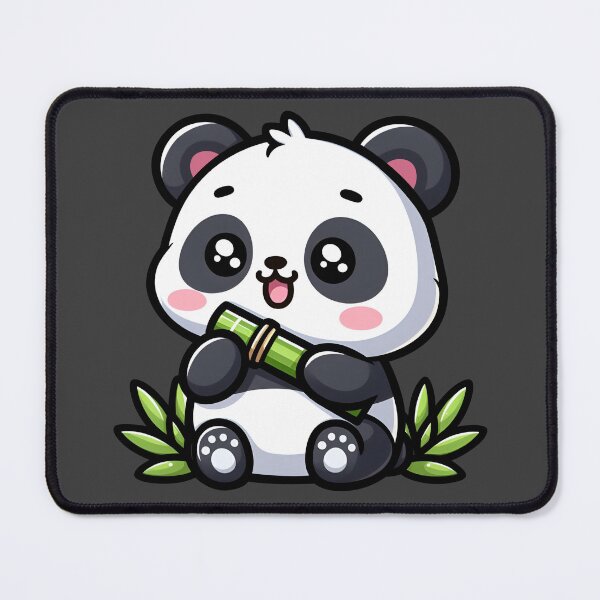 Item preview, Panda with Bamboo designed and sold by Delidream.