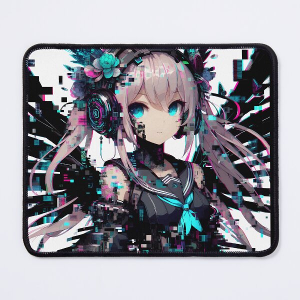 Item preview, Glitch Art Anime Girl #07 designed and sold by Fregoli 2D.