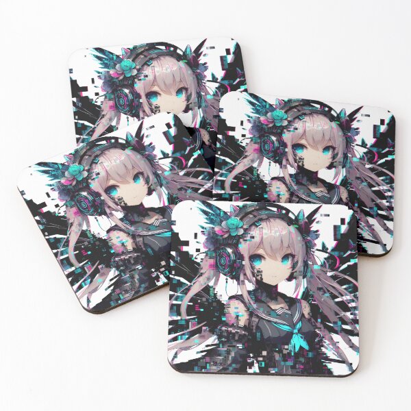 Item preview, Glitch Art Anime Girl #07 designed and sold by Fregoli 2D.