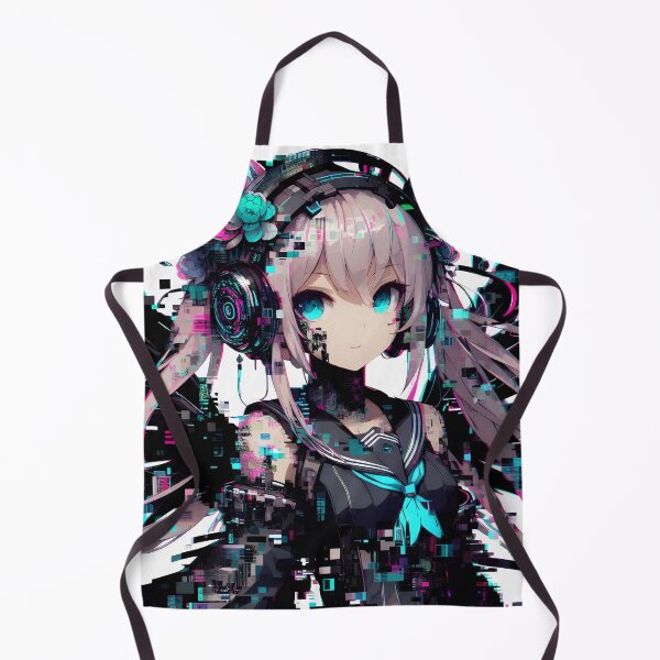 Item preview, Glitch Art Anime Girl #07 designed and sold by Fregoli 2D.