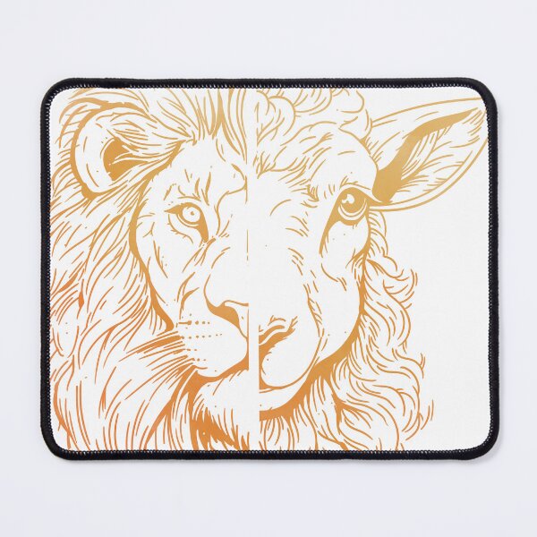Item preview, Lion and Lamb designed and sold by Motivburg.