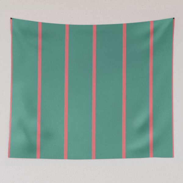 Item preview, Pink and Green Stripes designed and sold by AfuaBDesigns.