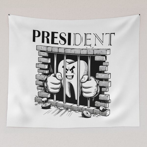 Item preview, “PRESIDENT” - May the new generations... not remain in Tartarus - with Title designed and sold by floryweb.