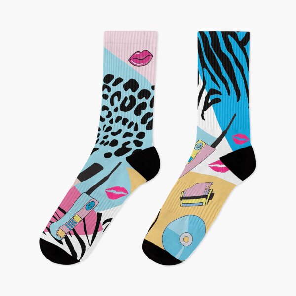 Item preview, Colorful Retro 1990's Nineties Pattern designed and sold by idovedesign.