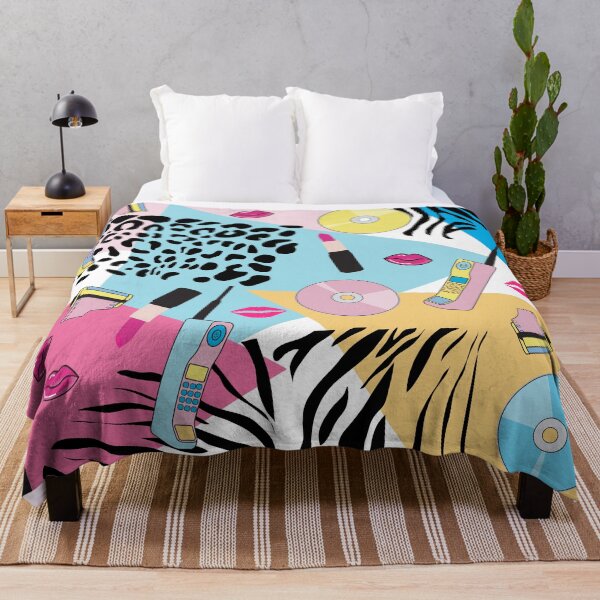 Item preview, Colorful Retro 1990's Nineties Pattern designed and sold by idovedesign.