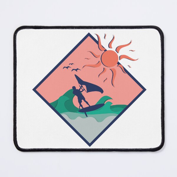 Item preview, wing surfing sunset wing foil design - gift for wing foiling lovers designed and sold by nubiguru.