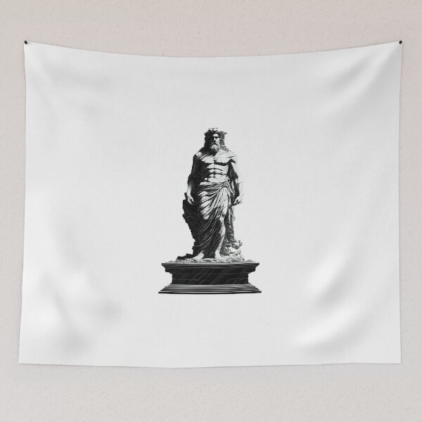 Item preview, Statue Of Zeus designed and sold by BladVrt.