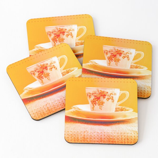 Item preview, Orange Tea Cup designed and sold by AbracadabraArt.