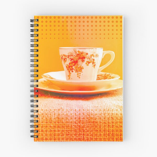 Item preview, Orange Tea Cup designed and sold by AbracadabraArt.