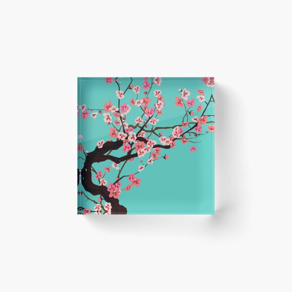 Vaporwave - Arizona Iced Tea (Aesthetic) Acrylic Block