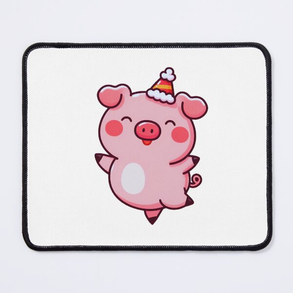 Item preview, "Happy Hogs: Spreading Pink Cheer Everywhere!" designed and sold by JAMESAMORN.