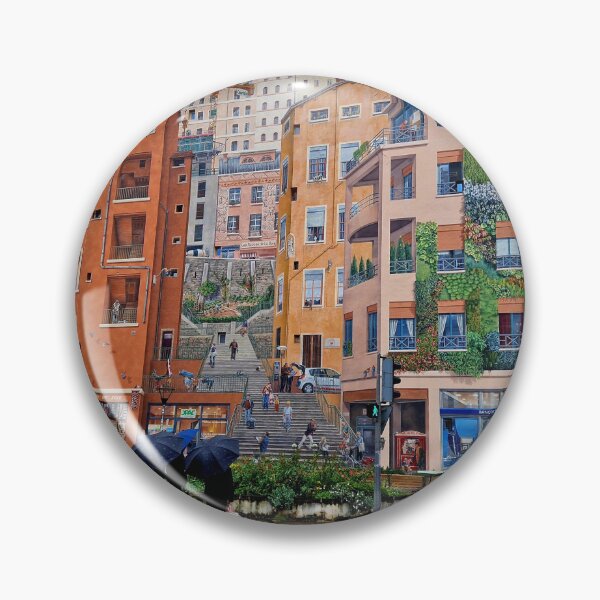 Item preview, Le Mur des Canuts' La Croix-Rousse Lyon, France designed and sold by cpjmathieson.