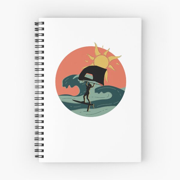Item preview, wing surfing sunset wing foil design - gift for wing foiling lovers designed and sold by nubiguru.