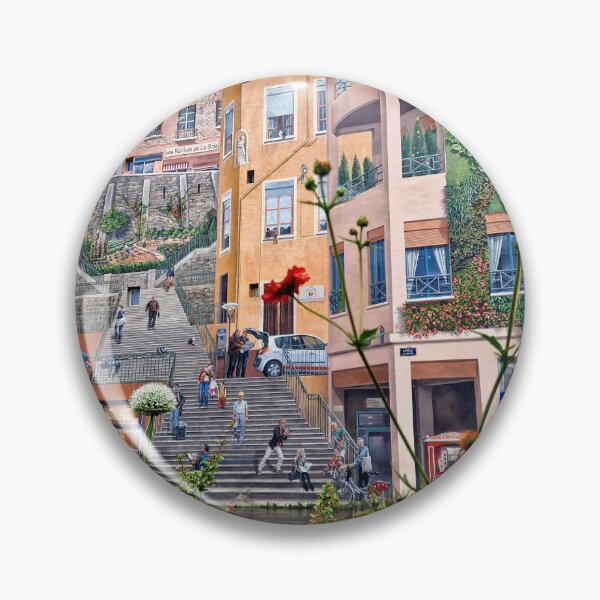 Item preview, Le Mur des Canuts' La Croix-Rousse Lyon, France designed and sold by cpjmathieson.