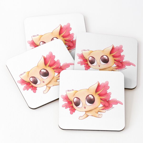 Item preview, Golden Axolocat designed and sold by AnimationPixie.