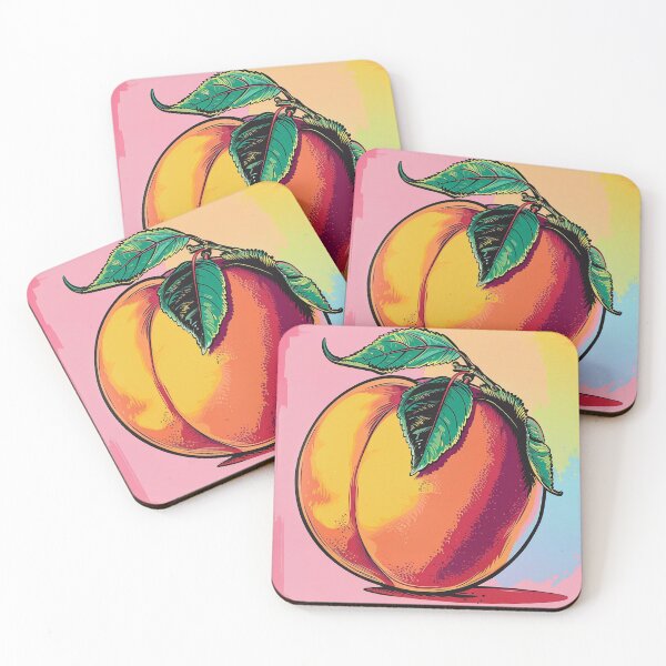 Item preview, Peach Pop Art 1 designed and sold by AstroRisq.