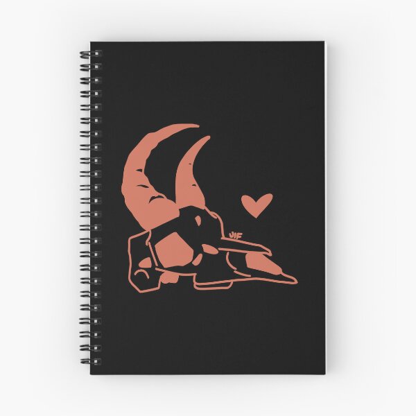 Item preview, #074 Gazelle Skull - Filled In - Red on Black designed and sold by Jasmine Froley.
