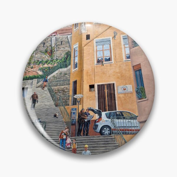Item preview, Le Mur des Canuts' La Croix-Rousse Lyon, France designed and sold by cpjmathieson.