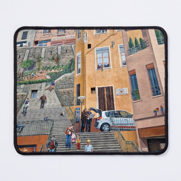 Item preview, Le Mur des Canuts' La Croix-Rousse Lyon, France designed and sold by cpjmathieson.