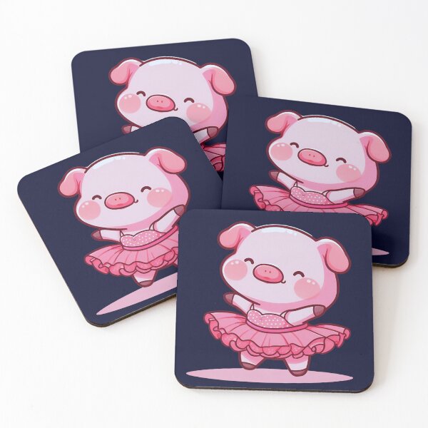 Item preview, "Pink Piglet Paradise: Where Smiles Are Contagious!" designed and sold by JAMESAMORN.