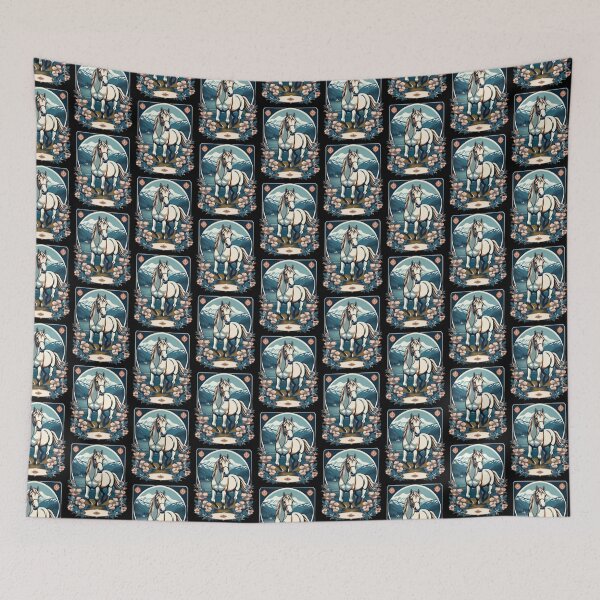 Item preview, norwegian fjord horse designed and sold by EuropeanPrints.