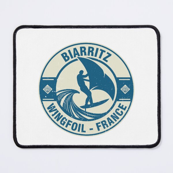 Item preview, biarritz wingfoil france - great gift for wing surfer and wing foiling lovers - wing surfing designed and sold by nubiguru.
