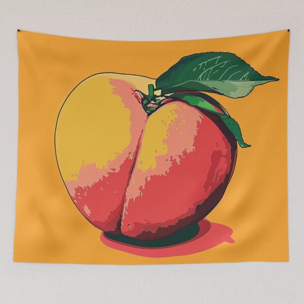 Item preview, Peach Pop Art 2 designed and sold by AstroRisq.