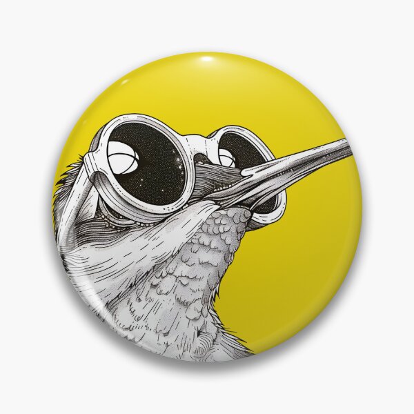 Item preview, Aviator Avian - Soaring Hummingbird Sketch designed and sold by ElegantQuirk.