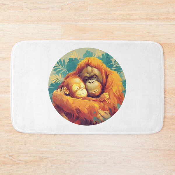 Item preview, Tapanuli Orangutan In Love // Endangered species // Orangutan // Animal in danger designed and sold by SMARTKIT  DESIGNAGENCY.