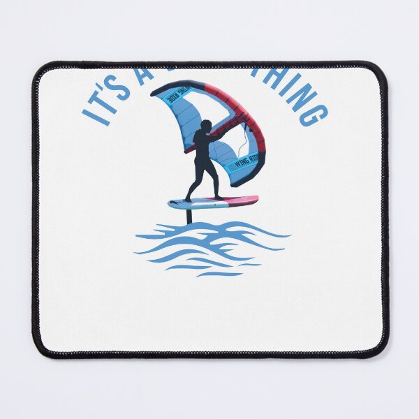 Item preview, it's a wing thing funny wing foil design great gift for wing surfer - wing foiling lovers designed and sold by nubiguru.
