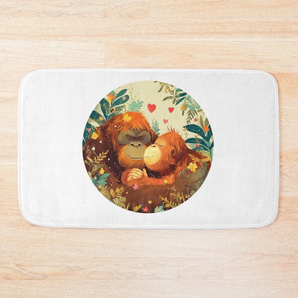 Item preview, Tapanuli Orangutan In Love // Endangered species // Orangutan // Animal in danger designed and sold by SMARTKIT  DESIGNAGENCY.