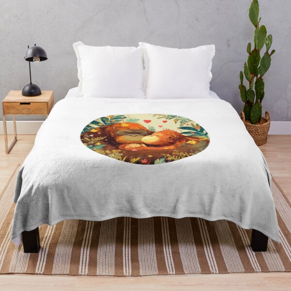 Item preview, Tapanuli Orangutan In Love // Endangered species // Orangutan // Animal in danger designed and sold by SMARTKIT DESIGNAGENCY.