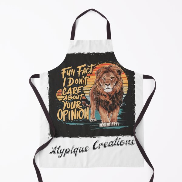 Item preview, Atypique Creations : Fun Fact i don't care about your opinion Lion designed and sold by JonathanP514.