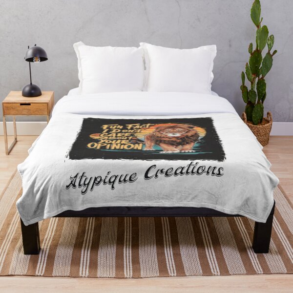 Aperçu de l'œuvre Créations Atypiques : Fun Fact je me fiche de votre avis Lion créée et vendue par JonathanP514.