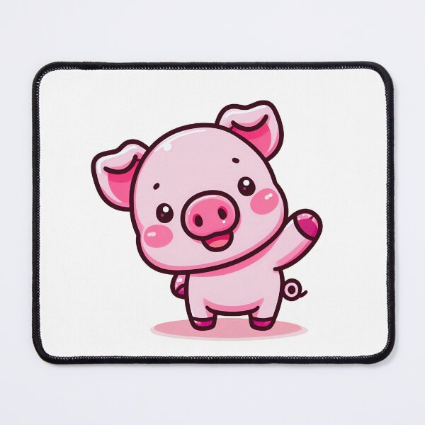 Item preview, "Radiant in Pink: Join Our Happy Piggy Posse!" designed and sold by JAMESAMORN.