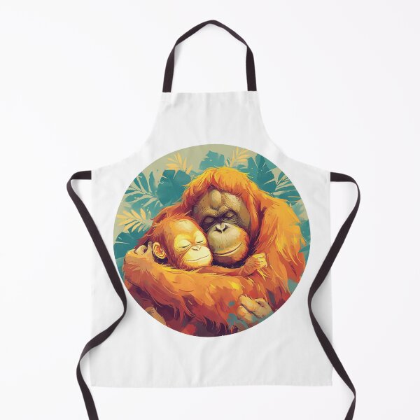 Item preview, Tapanuli Orangutan In Love // Endangered species // Orangutan // Animal in danger designed and sold by SMARTKIT DESIGNAGENCY.