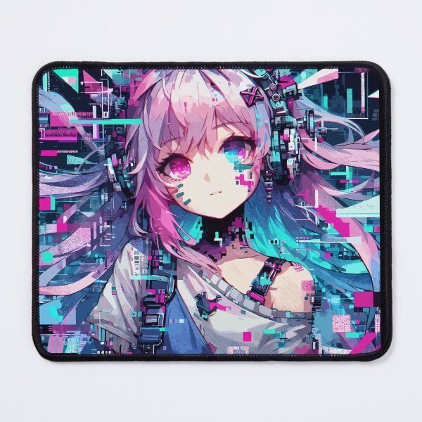 Item preview, Glitch Art Anime Girl #09 designed and sold by Fregoli 2D.