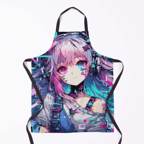 Item preview, Glitch Art Anime Girl #09 designed and sold by Fregoli 2D.