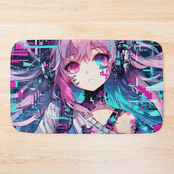 Item preview, Glitch Art Anime Girl #09 designed and sold by Fregoli 2D.