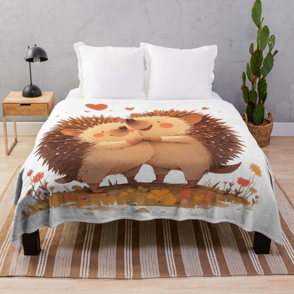 Item preview, Hedgehogs couple in love designed and sold by JoyfulNat.