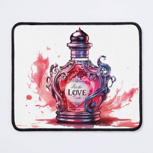 Item preview, A magical love potion in watercolor designed and sold by Rose Design & Photos.