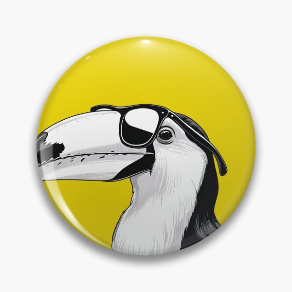 Item preview, Monocle Macaw - Regal Avian Inkwork designed and sold by ElegantQuirk.